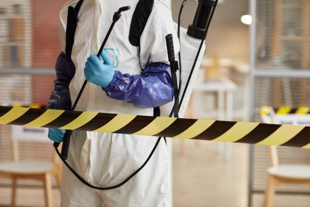 Professional Biohazard Cleanup technician working in Minerva, OH